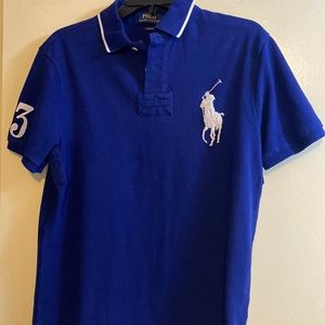 Blue polo shirt by Ralph Lauren size M